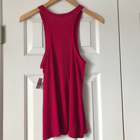 SOLD Intimately Free People pink red tank top - Picture 6 of 6